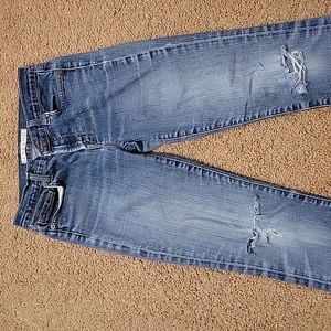 J Brand ripped skinny jeans